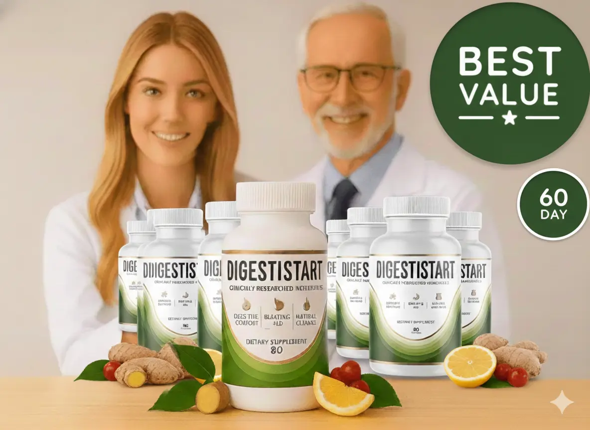 DigestiStart Natural Supplement Bottle